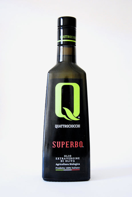 Ekologiškas alyvuogių aliejus Quattrociocchi Superbo 0,5 L - OILIAMO